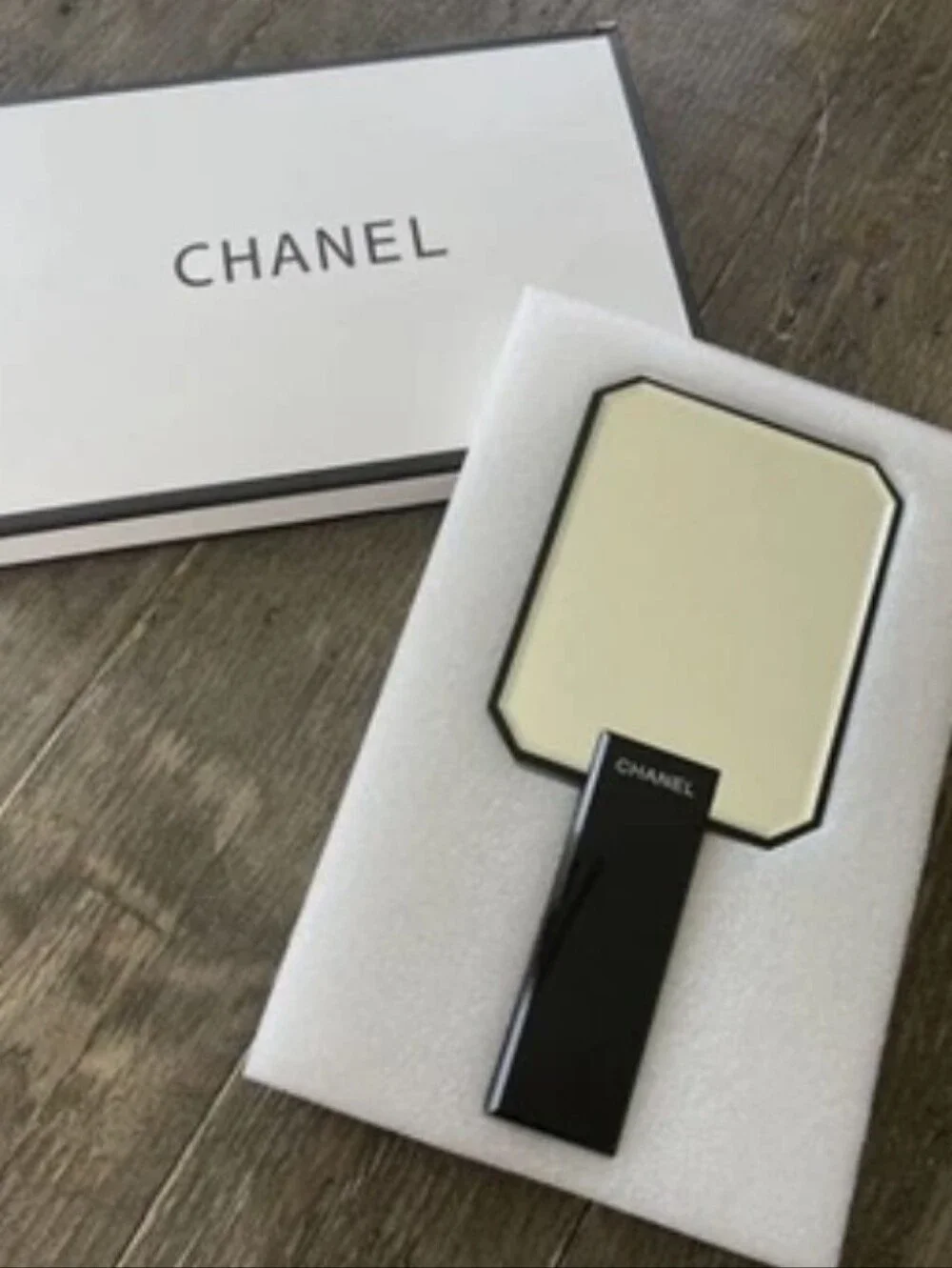 New Chanel Handheld Acrylic Vanity Mirror